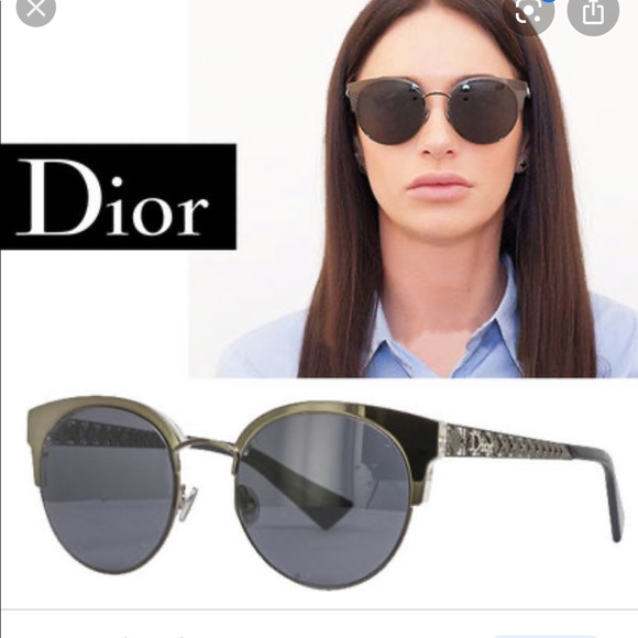 ❌SOLD❌ DIOR Diorama Caged Mirrored Sunglasses NWT - Picture 8 of 8